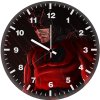 batdevil digital art o5 wall clock