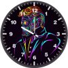 star lord legendary outlaw in the stars cw wall clock