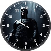 batman christian bale sj wall clock