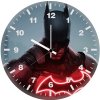 batman dark red 6y wall clock