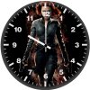 black widow new on wall clock