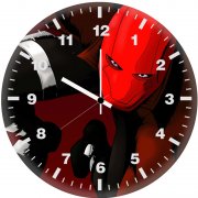red hood art 5s wall clock