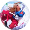 supergirl flying high rescue 8f wall clock