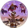 guardians of the galaxy artwork 8m wall clock