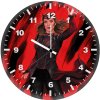 vibrant scarlet witch ho wall clock