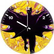batman look out mn wall clock