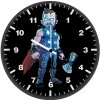 thor glowing artwork a7 wall clock