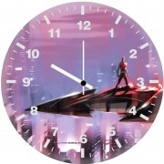 batman beyond on batpod zc wall clock