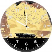 batcave catwoman dc comics artwork iw wall clock