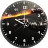 cursed ghost rider cz wall clock
