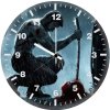 wolverine wields a deadly sword md wall clock