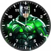 batman krypton energy mb wall clock
