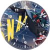 miles morales snap el wall clock