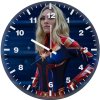 cosplay captain marvel 3b wall clock