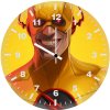 reverse flash art 3k wall clock