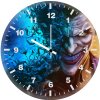 joker supervillian 00 wall clock