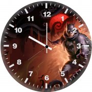 batman the doom that came to gotham 5p wall clock