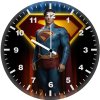 superman hope returns to metropolis 9u wall clock
