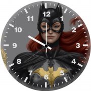 batgirl new artwork 8c wall clock