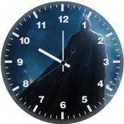 batman looking the city uu wall clock