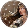 wonder woman 4kartwork 8n wall clock