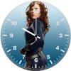 new black widow en wall clock