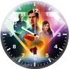 dc superman brave new world hero h0 wall clock