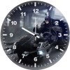 batman batbike 59 wall clock