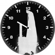 batman minimalism ti wall clock