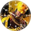 gold daredevil ju wall clock
