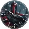 deadpool gun show n6 wall clock