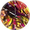 wonder woman 84 gold queen en wall clock