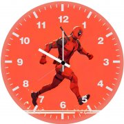 deadpool minimalistic nz wall clock