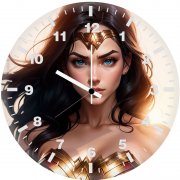 wonder woman 00 wall clock