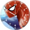 art of spiderman 4w wall clock
