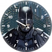 batman sketchy artwork 6q wall clock