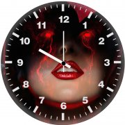 the scarlet witch art ox wall clock