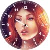 blackwidowart at wall clock