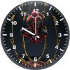 marvel iron spiderman px wall clock