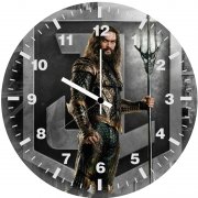aquaman ruler of the seven seas rf wall clock