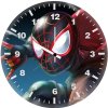 spiderman miles morales artworks 2s wall clock