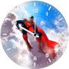 man of steel vintage superman comic character 9g wall clock