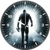 bane rises du wall clock
