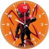 scarlet spider man heroic swing zn wall clock