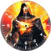 black adam divine power 9o wall clock