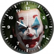 joker movie clown x2 wall clock