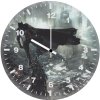 batman justice league artwork eb wall clock
