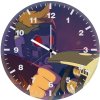 star lord fan artwork wa wall clock
