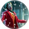 joker with gun tg wall clock