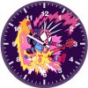 spider punk minimal 8p wall clock